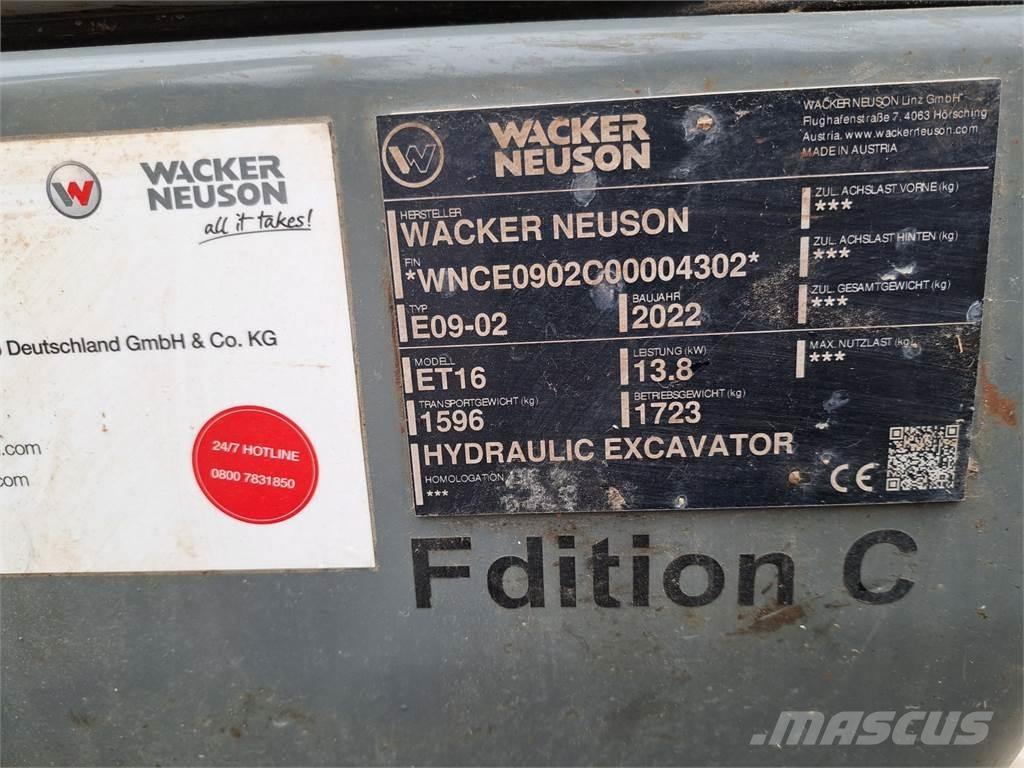 Wacker Neuson ET16 Excavatoare pe șenile
