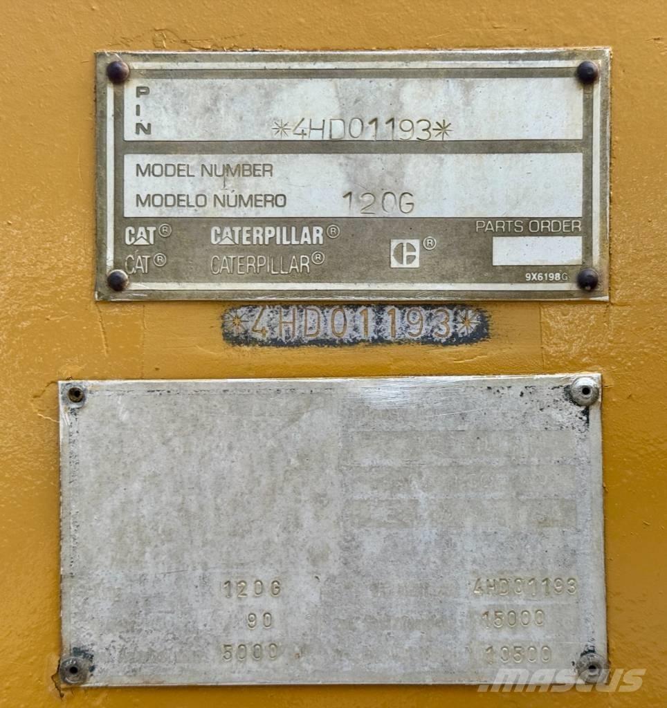 CAT 120 G Gredere