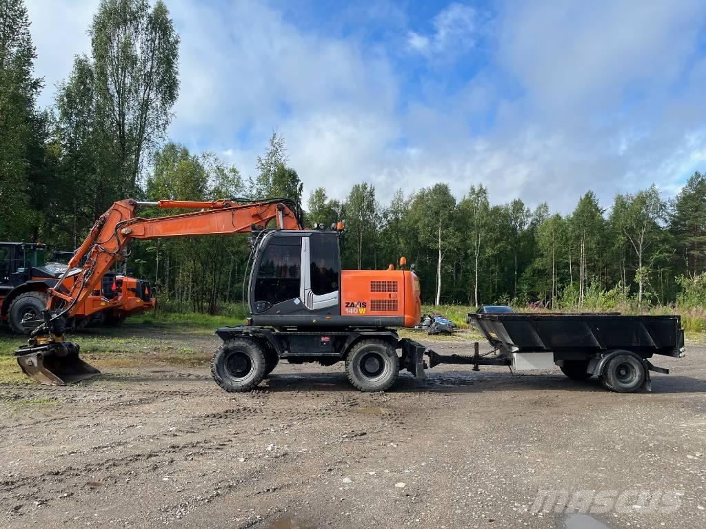 Hitachi ZX140W-3 Excavatoare cu roti