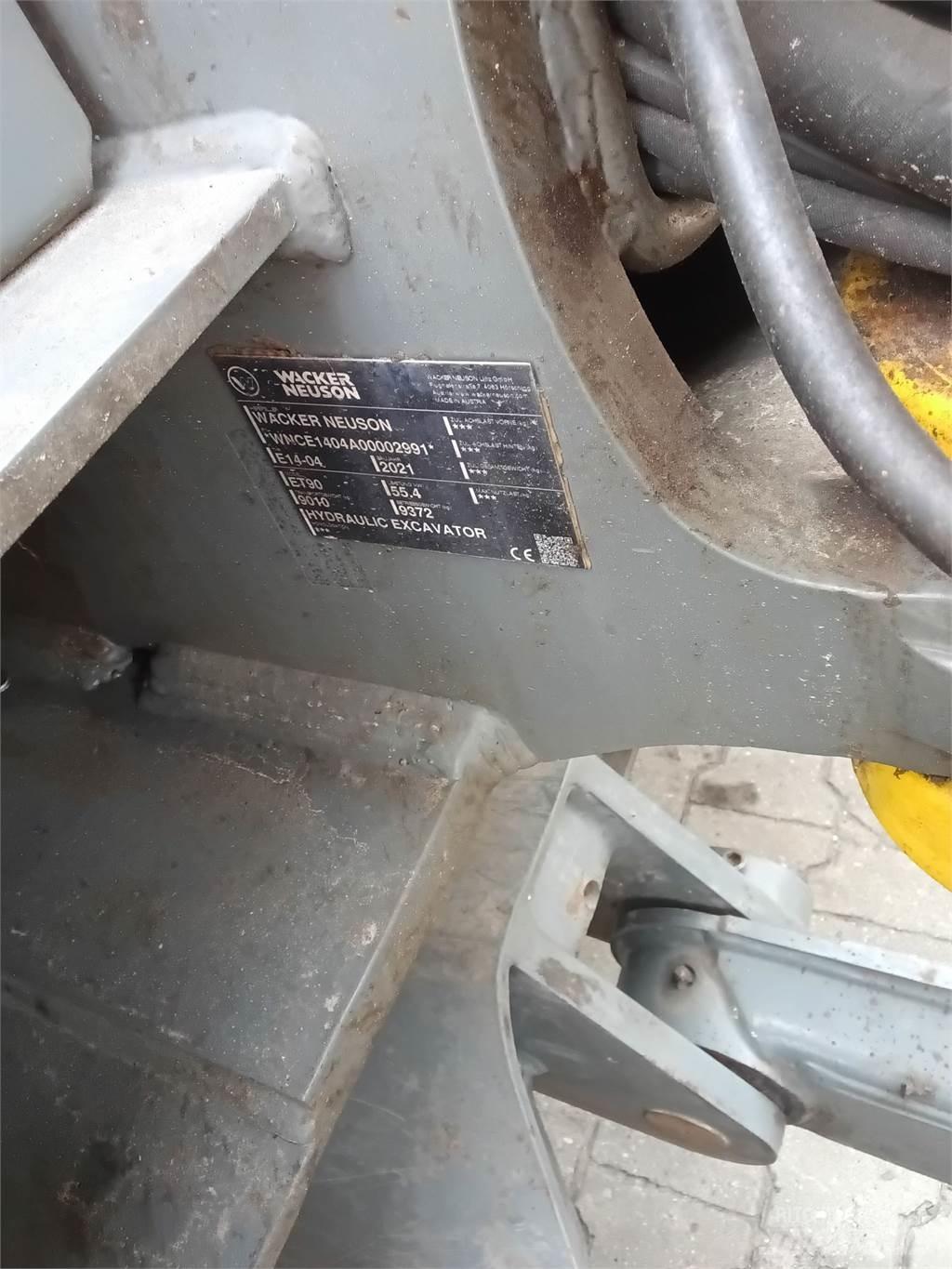 Wacker Neuson ET90 Excavatoare pe șenile
