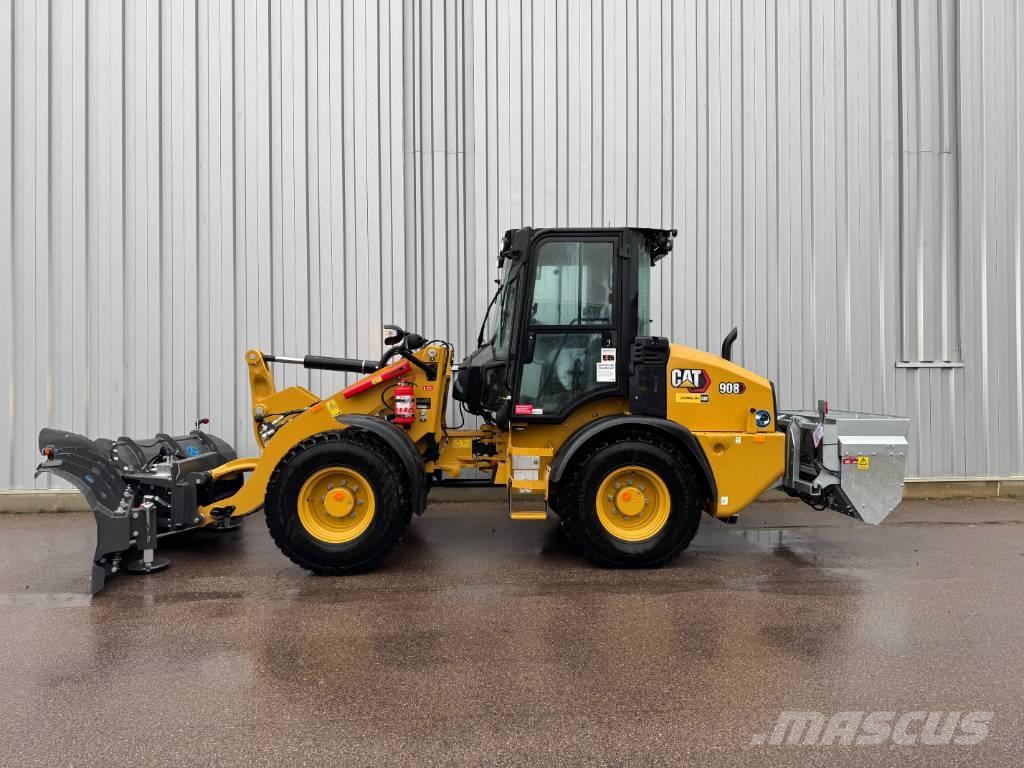 CAT 908 Incarcator pe pneuri