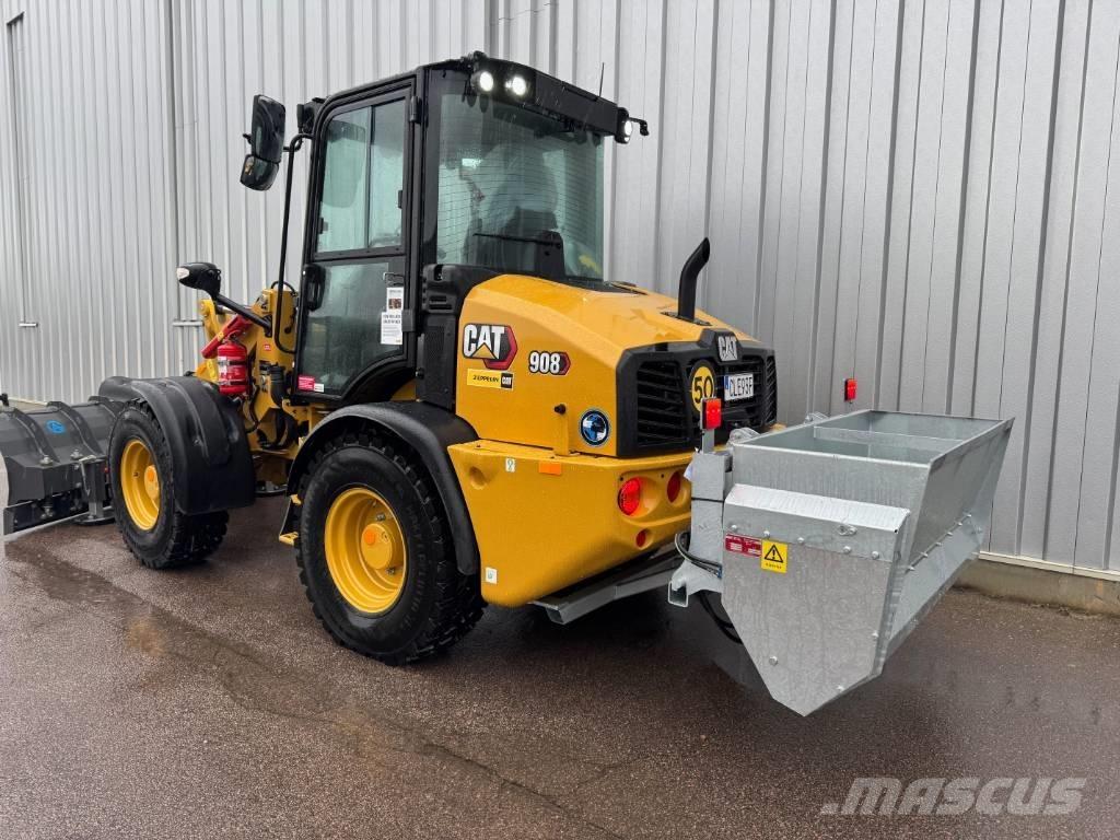 CAT 908 Incarcator pe pneuri