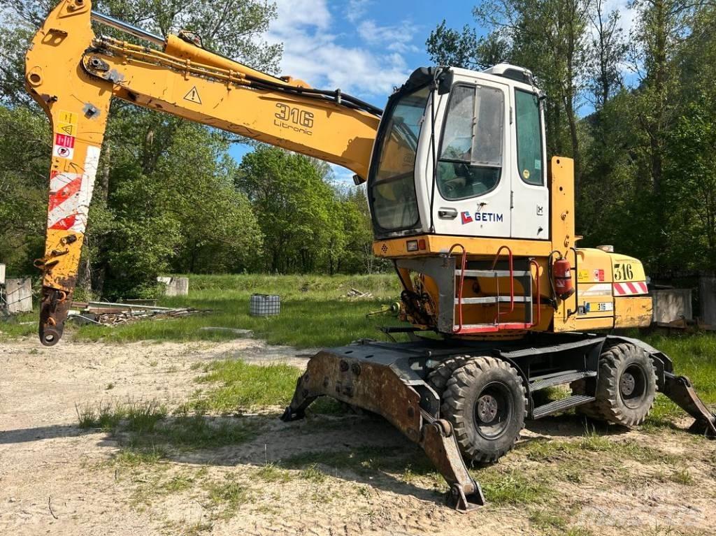 Liebherr A 316 Paleta de manipulare