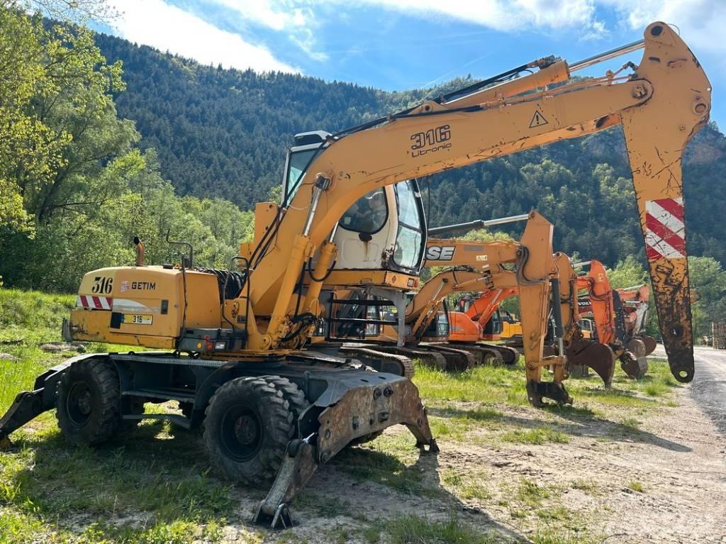 Liebherr A 316 Paleta de manipulare