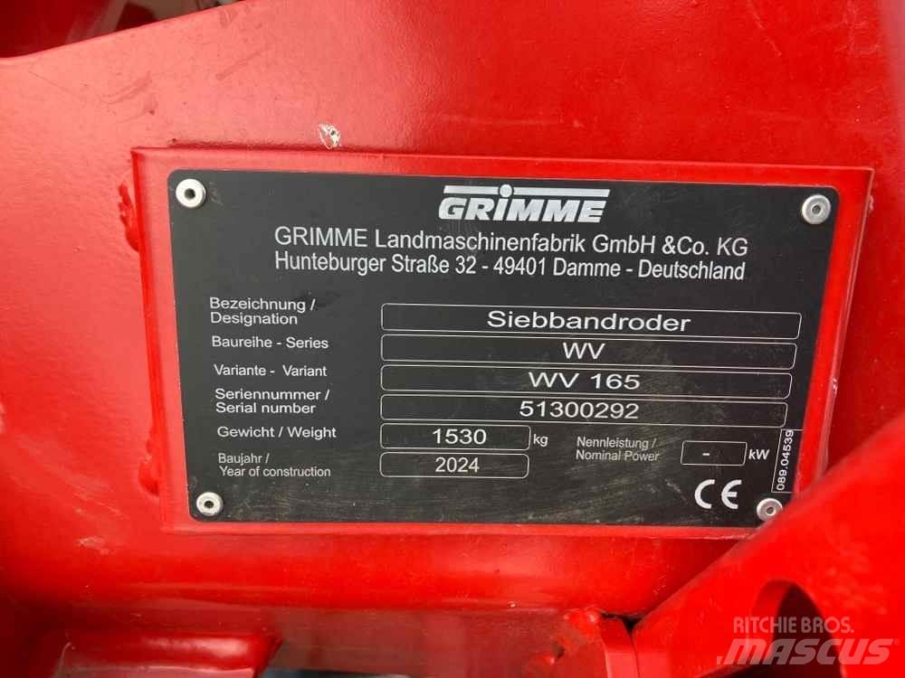 Grimme WV 165 Utilaje agricole - Altele