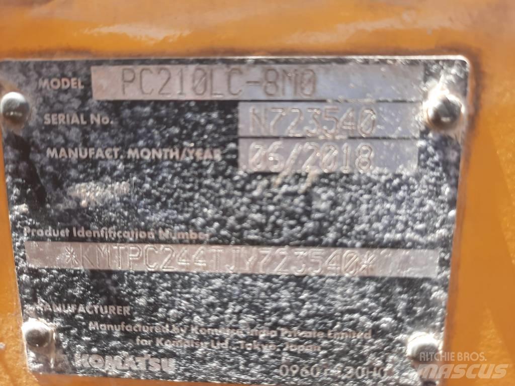 Komatsu PC 210 Excavatoare pe șenile

