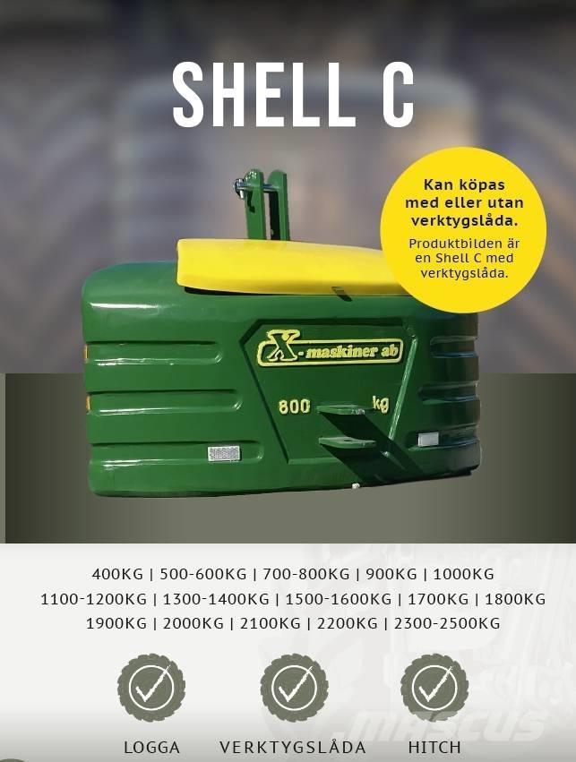 Frontx Shell C Greutăți față