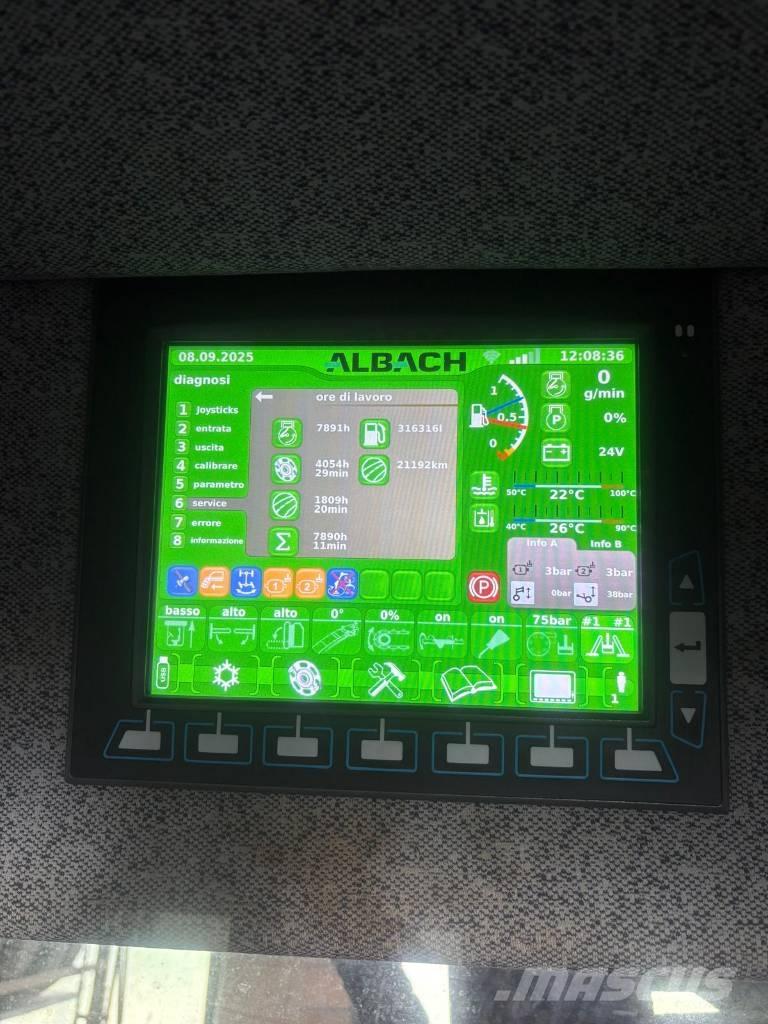 Albach Diamant 2000 Masini de tocat lemn