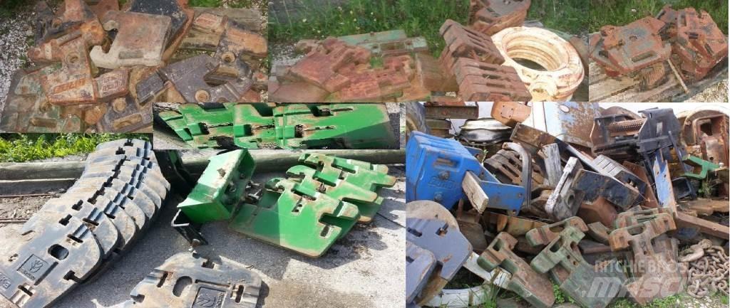  Pesos diversos tipos Alte accesorii tractor
