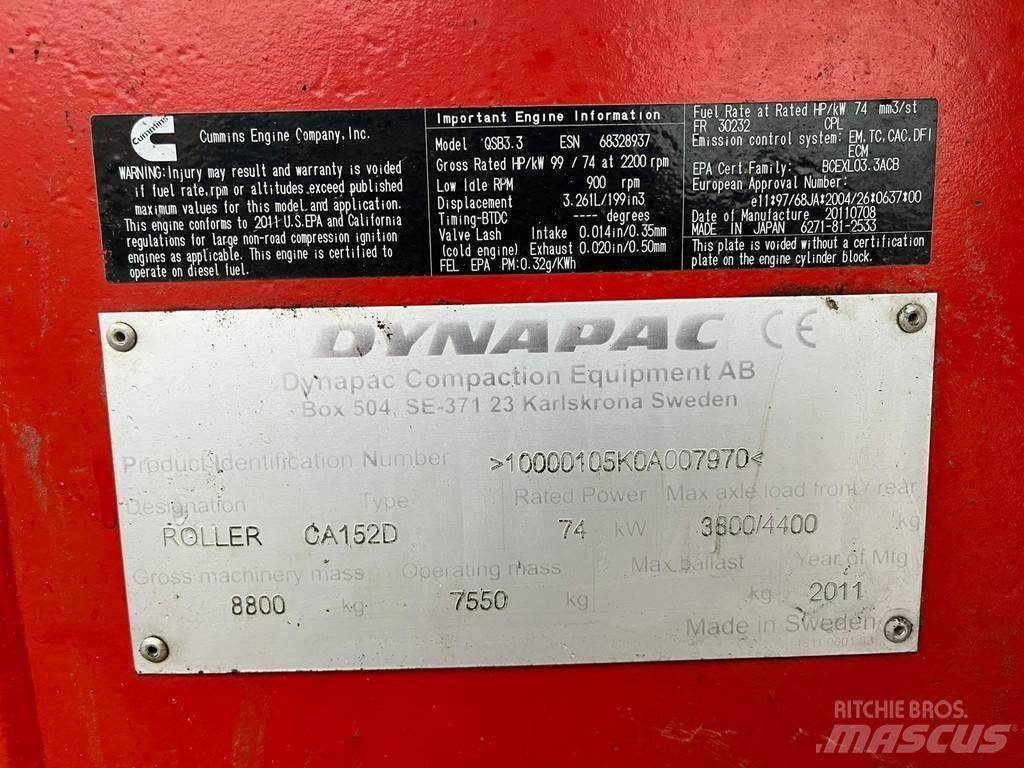 Dynapac CA152D Compactoare monocilindrice