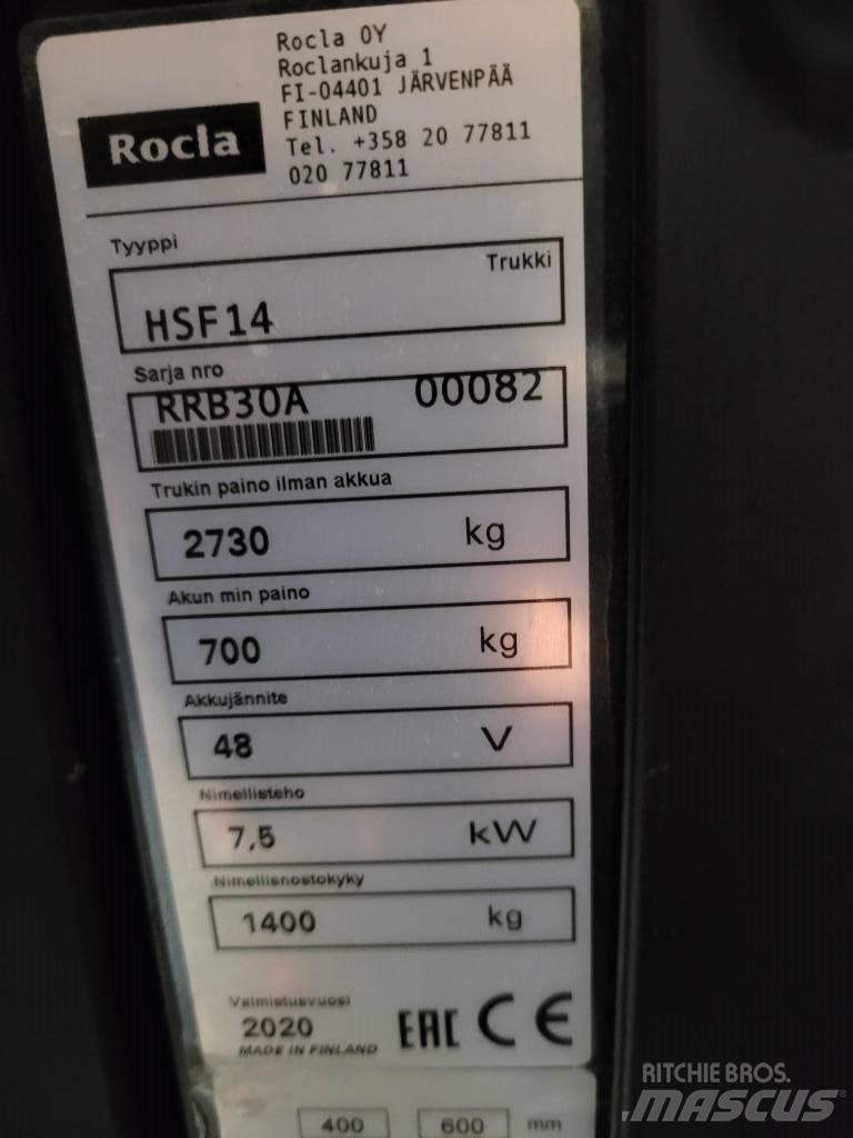 Rocla HSF14 Stivuitor cu catarg retractabil
