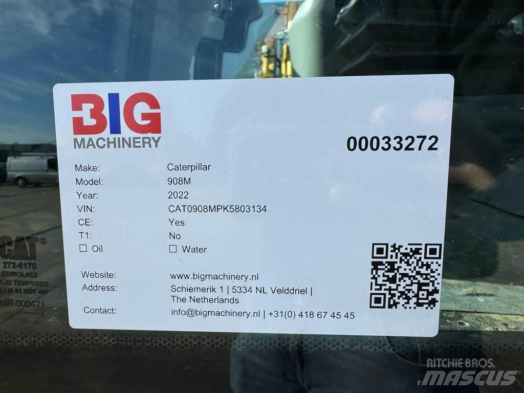CAT 908M Incarcator pe pneuri