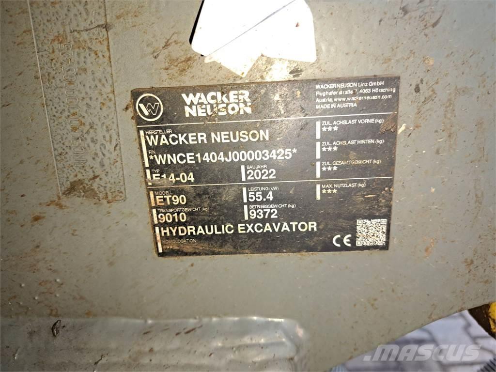 Wacker Neuson ET90 Excavatoare pe șenile
