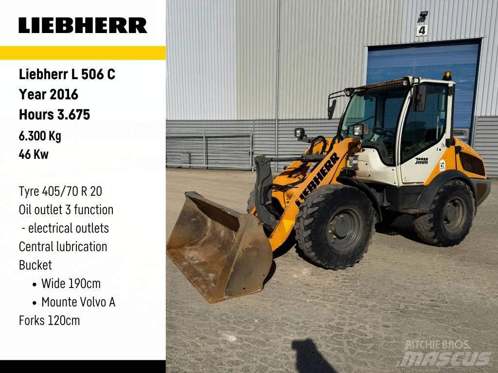 Liebherr L 506 Incarcator pe pneuri