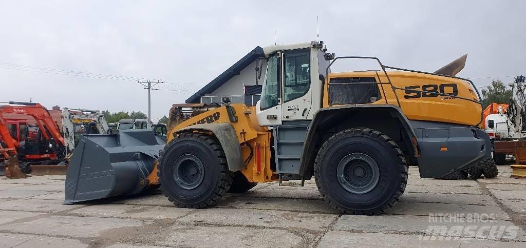 Liebherr L 580 Incarcator pe pneuri
