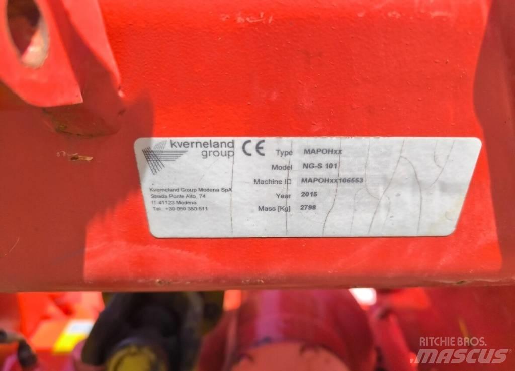 Kverneland NG-S 101 Grapa si pluguri rotative
