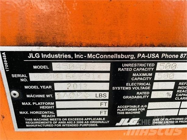 JLG 450 AJ Nacele cu brat articulat