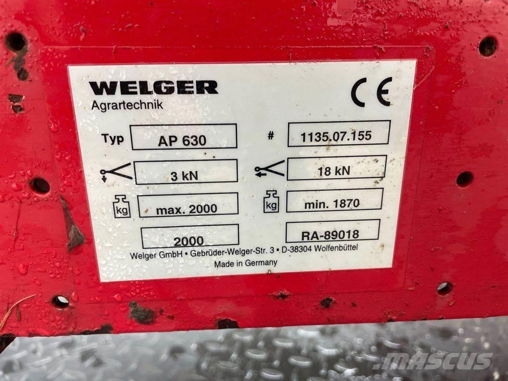 Welger AP 630 Baler dreptunghiular