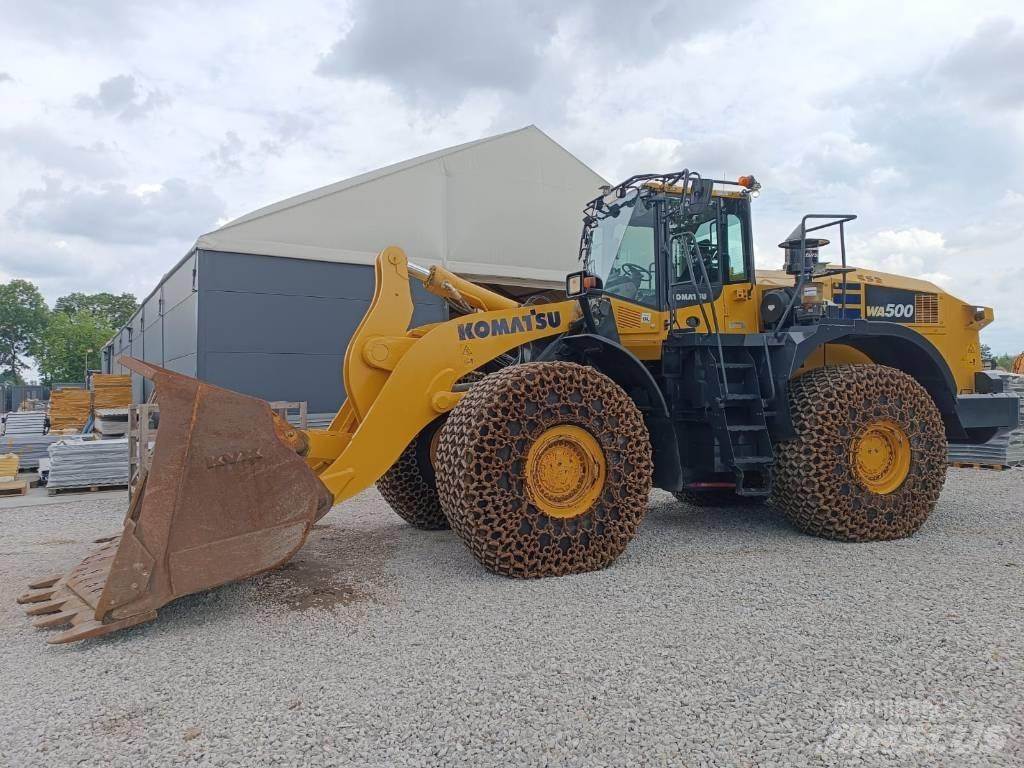 Komatsu WA 500 Incarcator pe pneuri