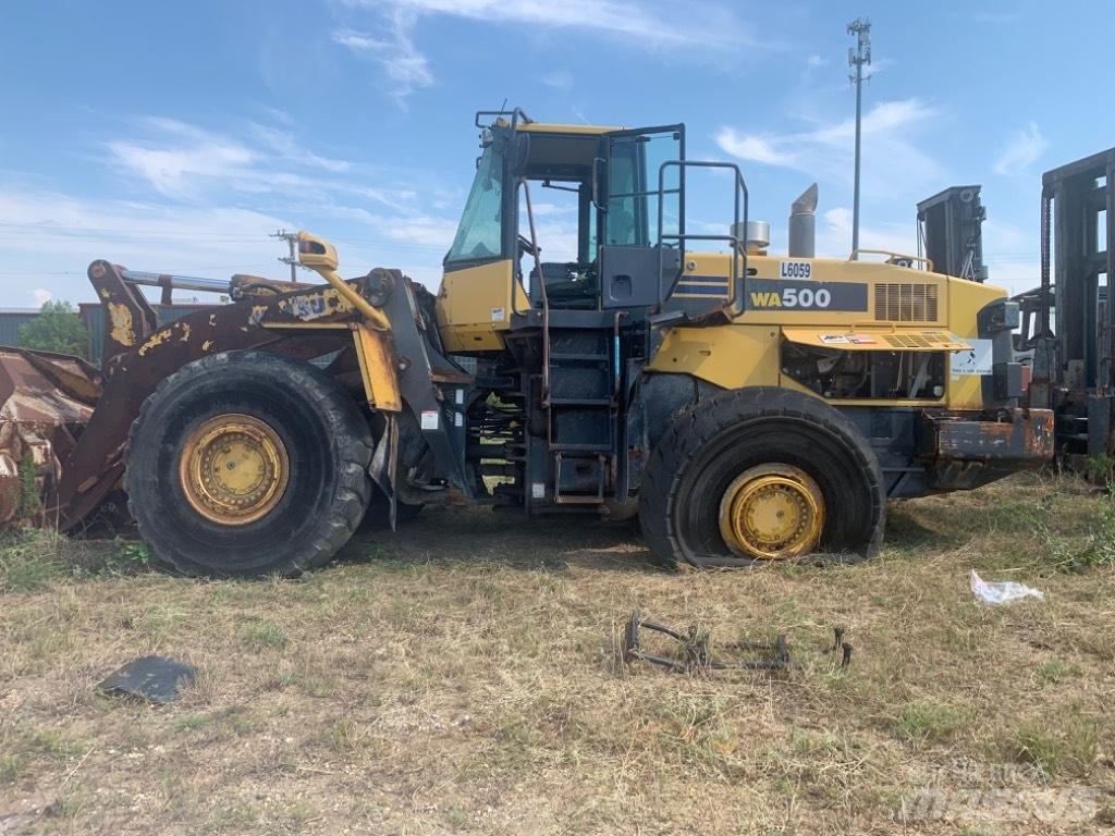 Komatsu WA 500 Incarcator pe pneuri