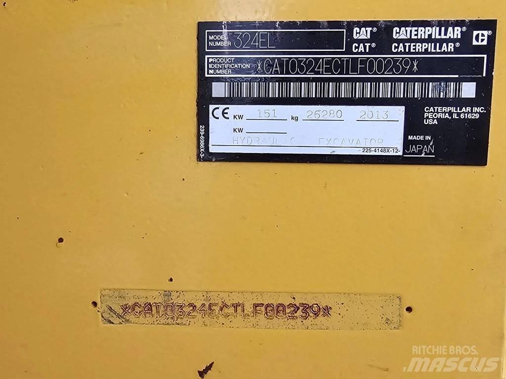 CAT 324 EL Excavatoare pe șenile

