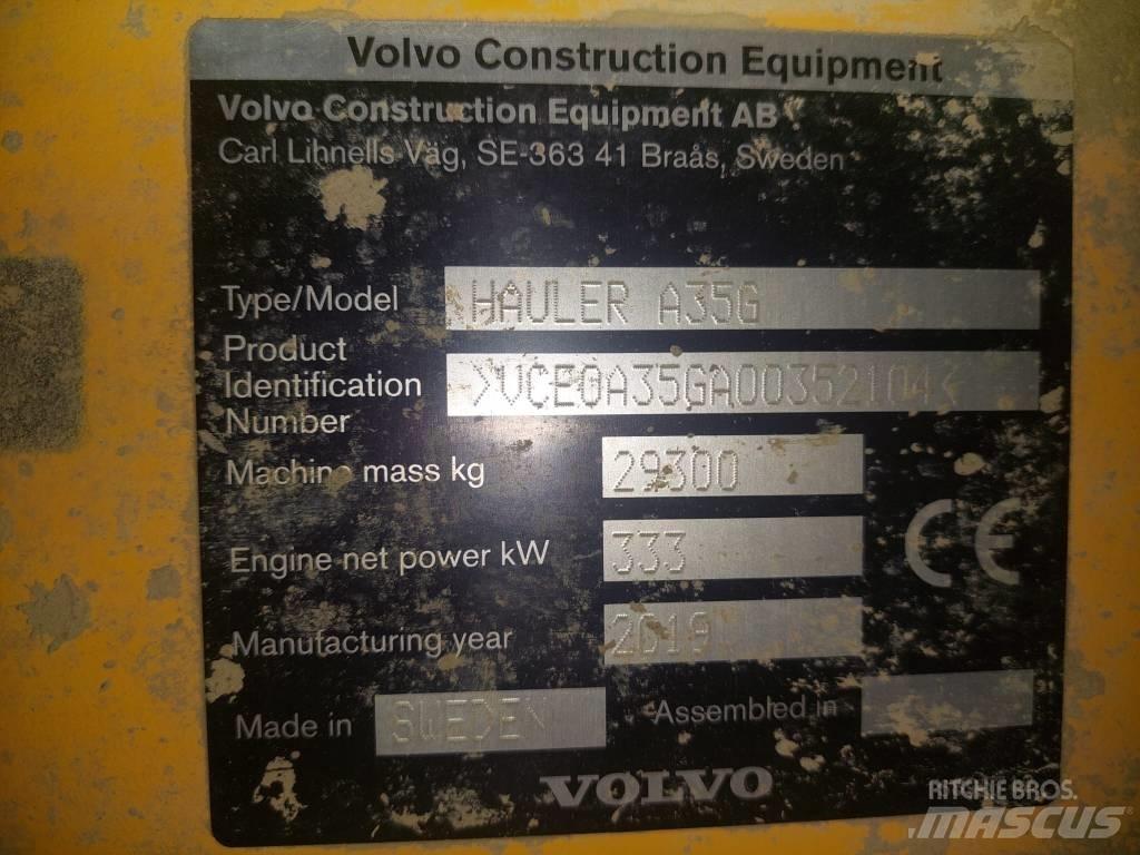 Volvo A 35 G Transportoare articulate