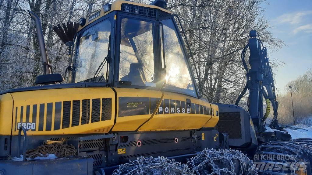 Ponsse ERGO 8W Combine forestiere