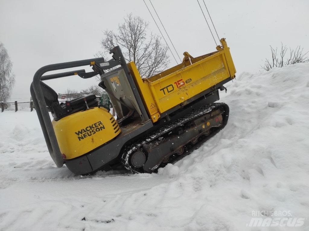 Wacker Neuson TD 15 Minitractor de teren
