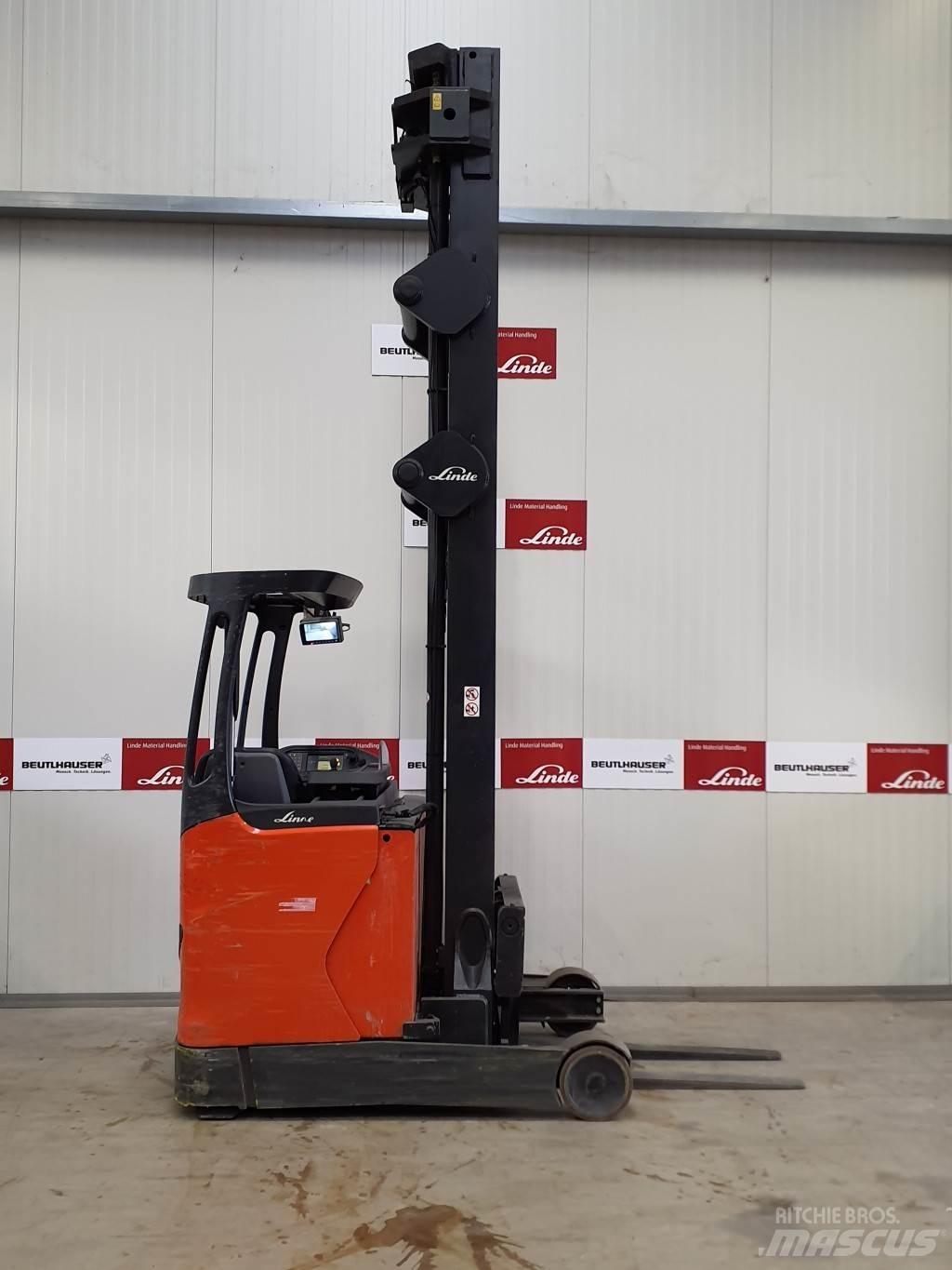 Linde R16HD Stivuitor cu catarg retractabil