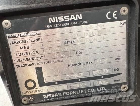 Nissan DX50LPG Stivuitor GPL