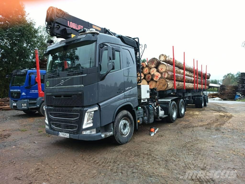 Volvo 540 Camion pentru lemne