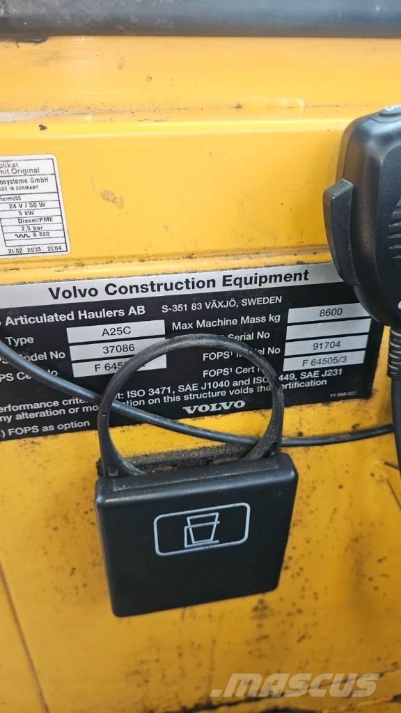 Volvo A 25 C Transportoare articulate