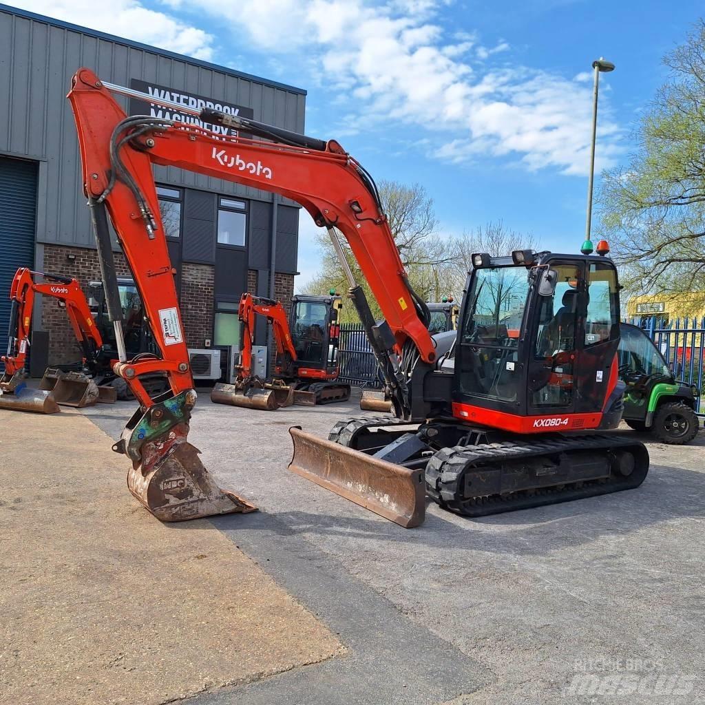 Kubota KX080-4 Excavatoare 7t - 12t