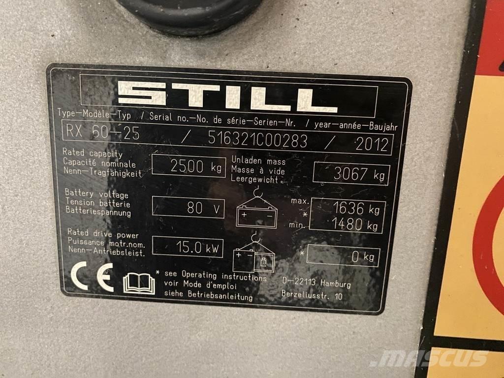 Still RX60-25 Stivuitor electric