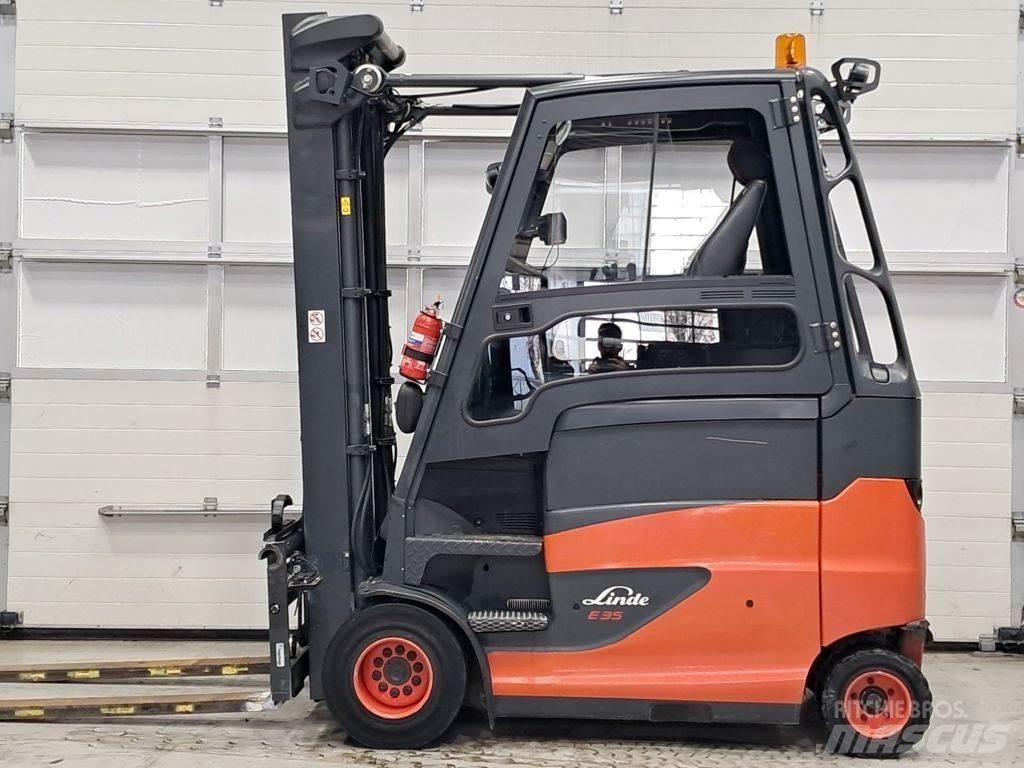 Linde E35HL-01 Stivuitor electric