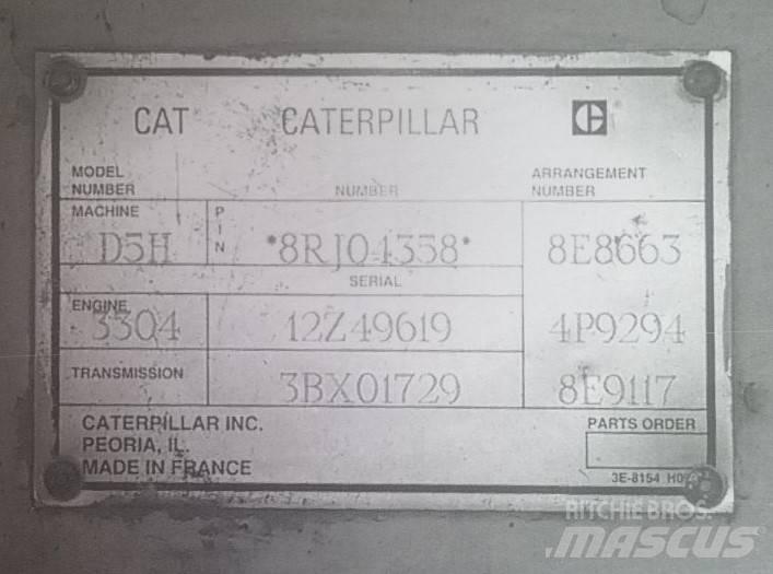 CAT D 5 H Buldozere pe senile