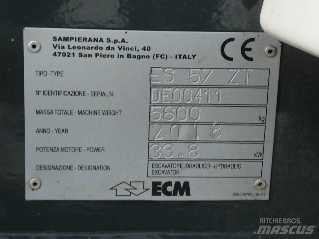 ECM ES 57 ZT Mini excavatoare < 7t