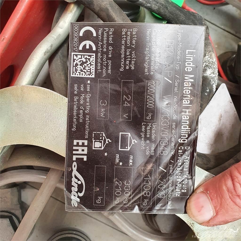 Linde D12AP Transpaleta manuala