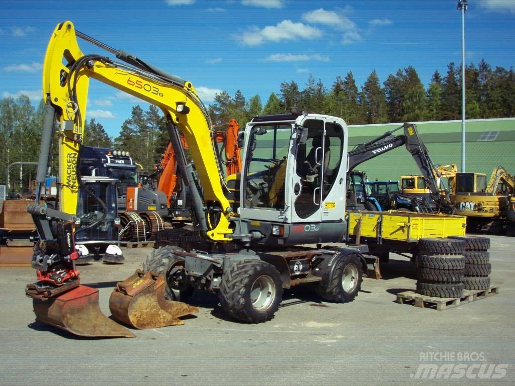 Neuson 6503-2 30Km/h Excavatoare cu roti