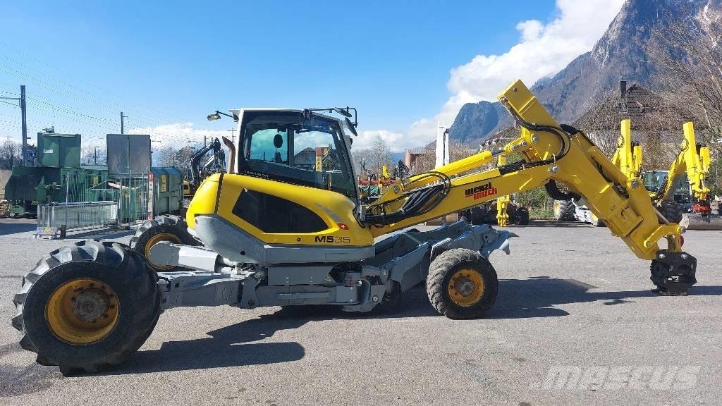 Menzi Muck M535 Excavatoare cu roti