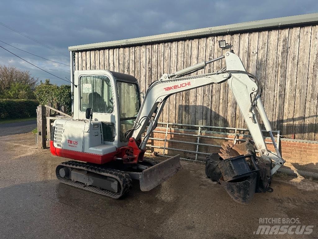 Takeuchi TB 125 Mini excavatoare < 7t
