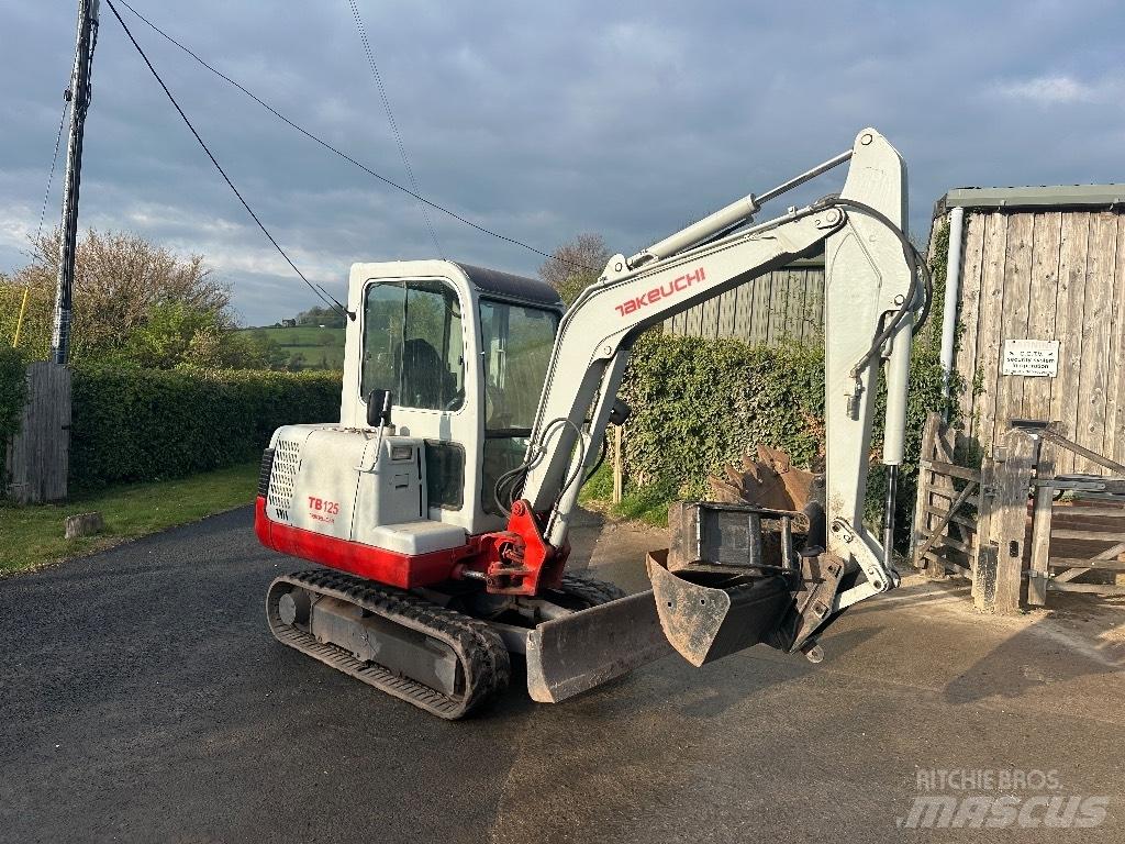 Takeuchi TB 125 Mini excavatoare < 7t