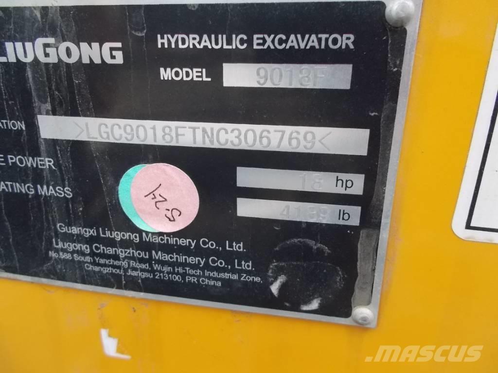  LuiGong 9018 F Mini excavatoare < 7t