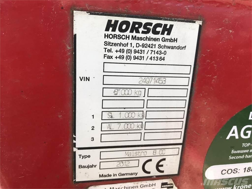 Horsch Maistro 8CC Masini cu insamantare precisa