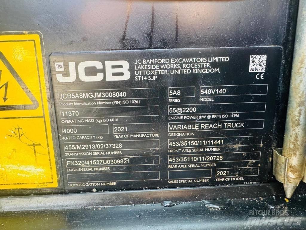 JCB 540-140 Stivuitoare telescopice