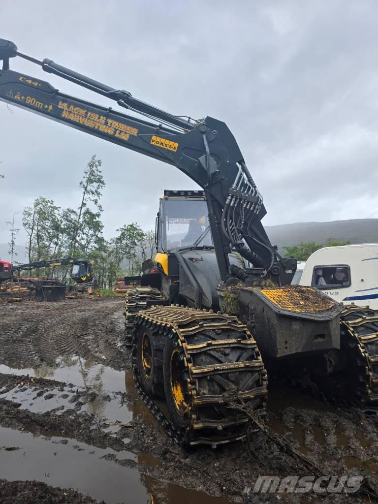 Ponsse Ergo 8W Combine forestiere