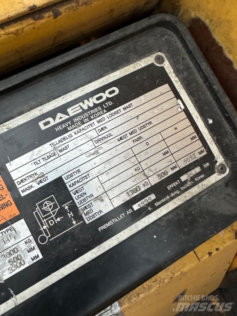 Daewoo G30E Stivuitor GPL