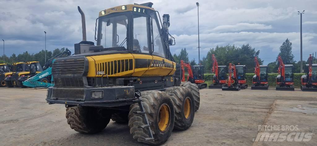 Ponsse Ergo 8W Combine forestiere