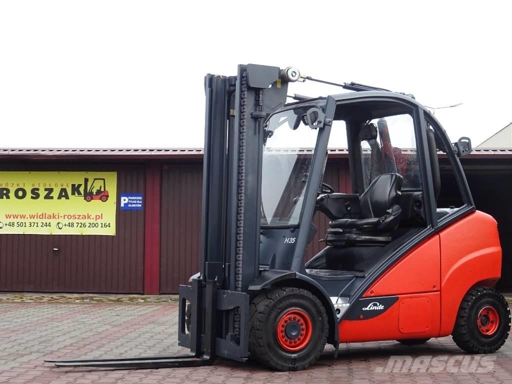 Linde H35D-02 Stivuitor diesel