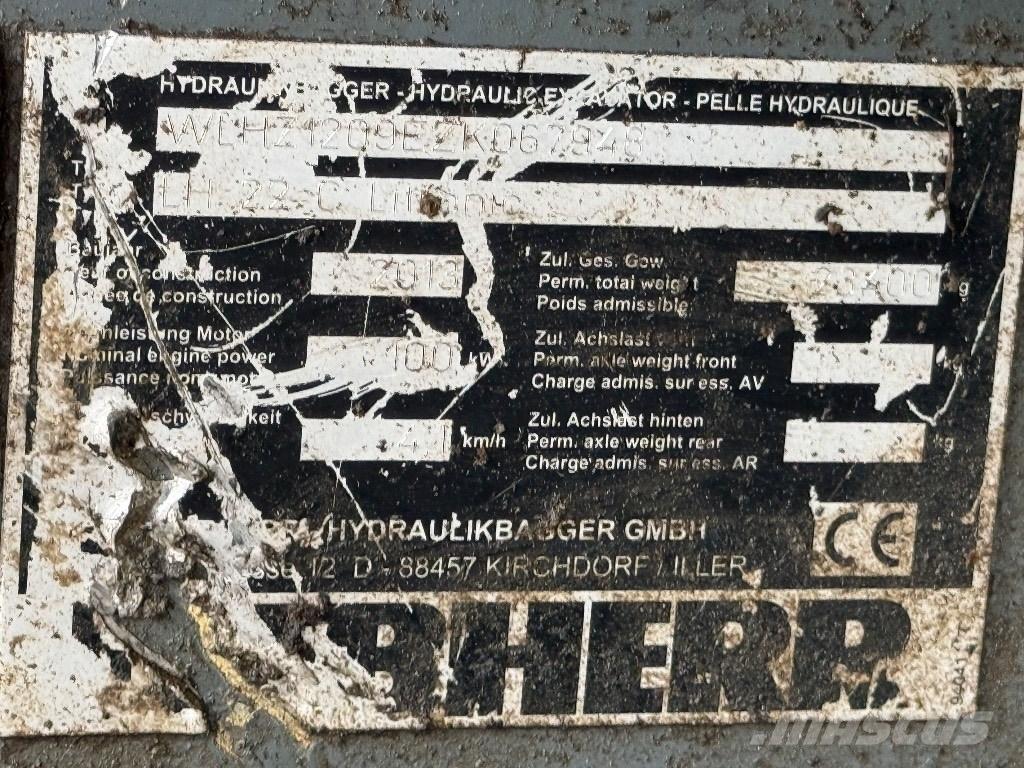 Liebherr LH 22 C Paleta de manipulare